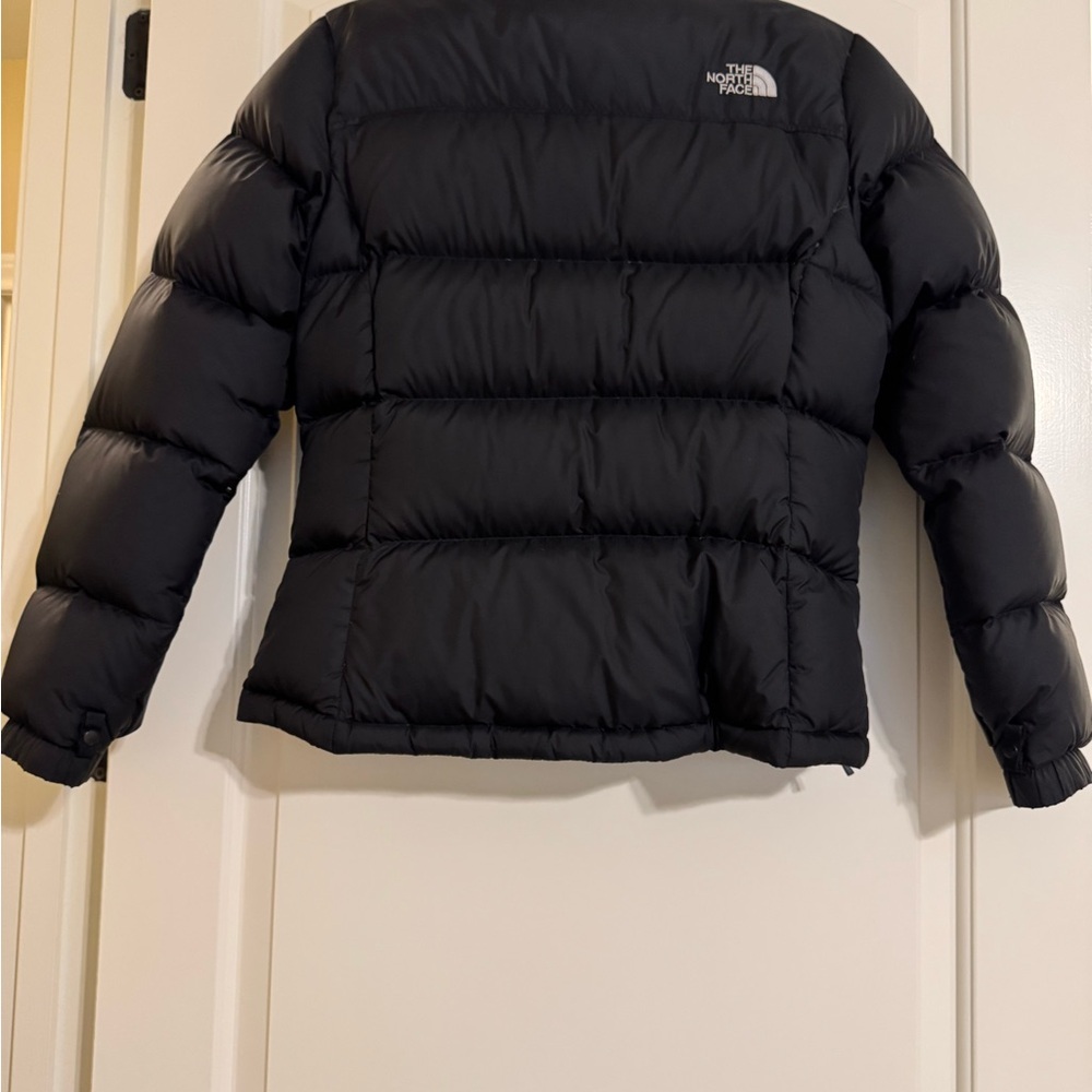 The North Face Women's Nuptse 700 Black Jacket - Picture 2 of 4